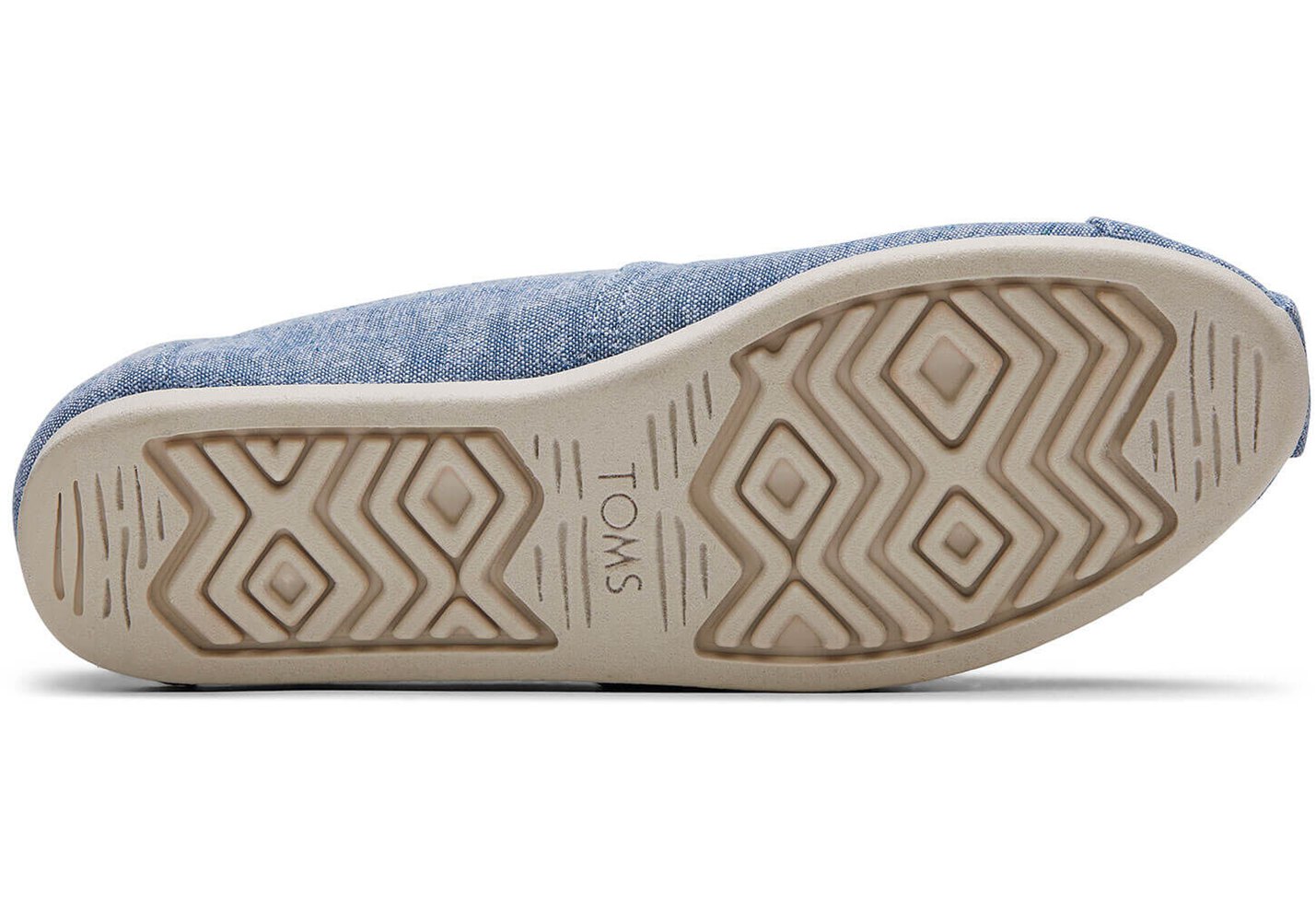 Toms Alpargata Slub Chambray Espadrille Blue - Womens - 38619-EWFN
